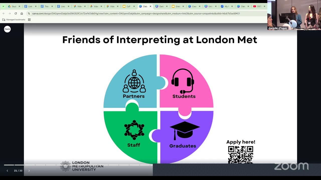 Celebrating 20 years of Interpreting Excellence at London Met University!