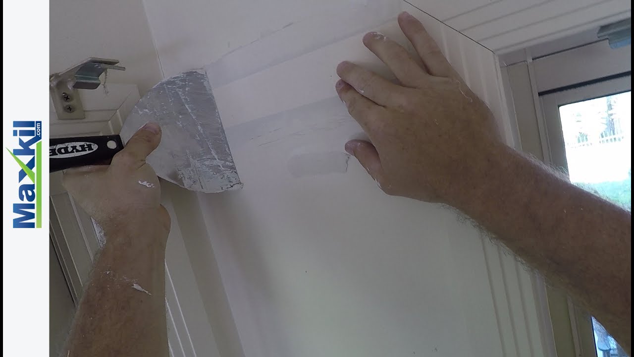 Cracks in Drywall Plaster Repair Tips YouTube