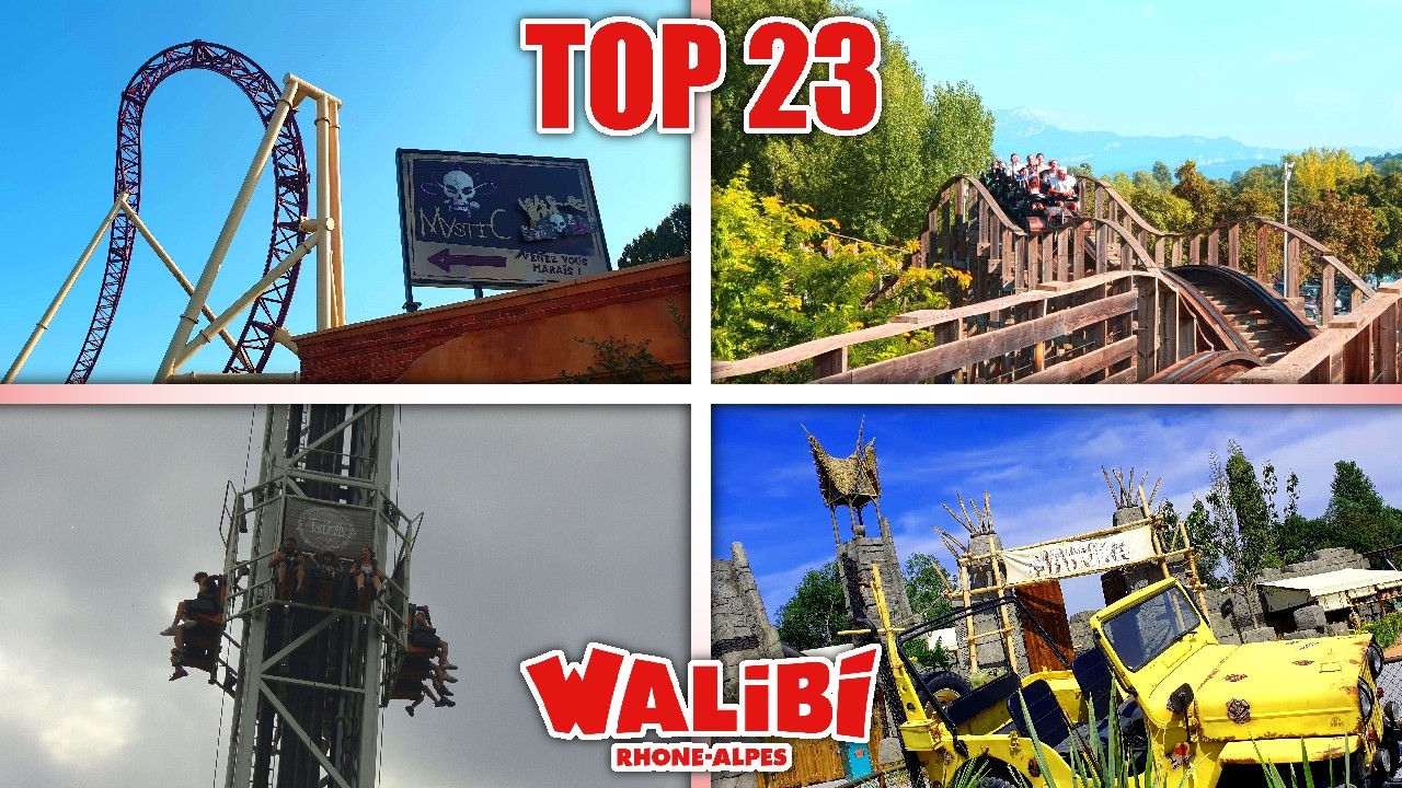 🏆 TOP des meilleures attractions de WALIBI RHÔNE-ALPES 2025 - 100% ATTRACTIONS