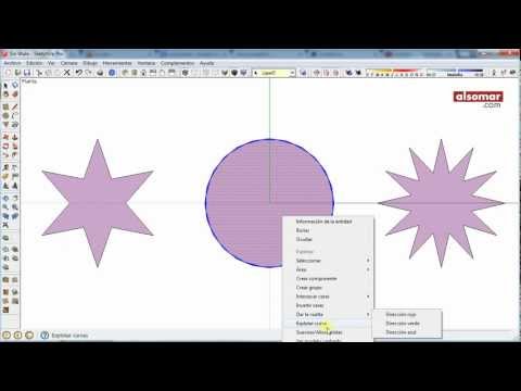 SketchUp Quick Tips! Star Polygons (Polígonos de estrella)