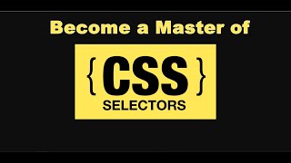 How to become a master of CSS Selectors