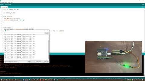 เทคนิดการเขียนโปรแกรมอ่านข้อมูลแบบ Analog อ่านค่า 0 - 1023 แปลงเป็น % ความชื้น 0 - 100%
