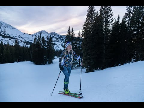 Everesting on Skis: Caroline Gleich climbing 29,032'/8,848m of uphill skiing in a single day!