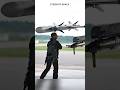 A pilot from the 148th Fighter Wing inspects a F-16 Fighting Falcon before takeoff #shorts