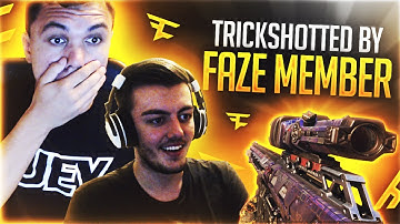 FAZE LINKZY TRICKSHOTTED ME! BO3 1v1