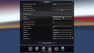 How to change language from Russian to English in Euro Truck Simulator 2 screenshot 4