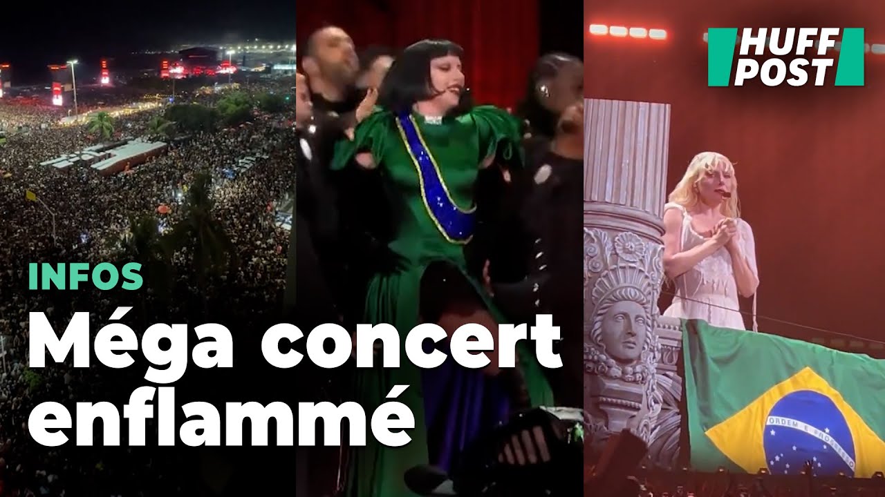 Lady Gaga livre une performance aux couleurs du Brésil devant deux millions de fans