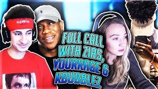 Diss God Full Call w/ Zias, YourRage, and Kbubblez (HILARIOUS)