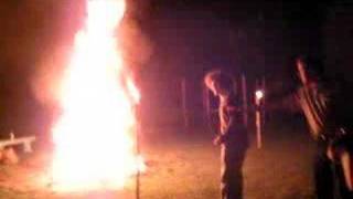 Ricky's Bonfire Explosion