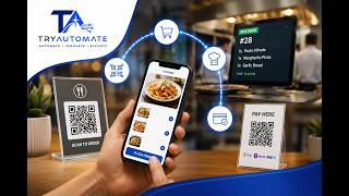Scan. Order. Pay. 🍽️ | Smart QR Restaurant Experience | TryAutomate News