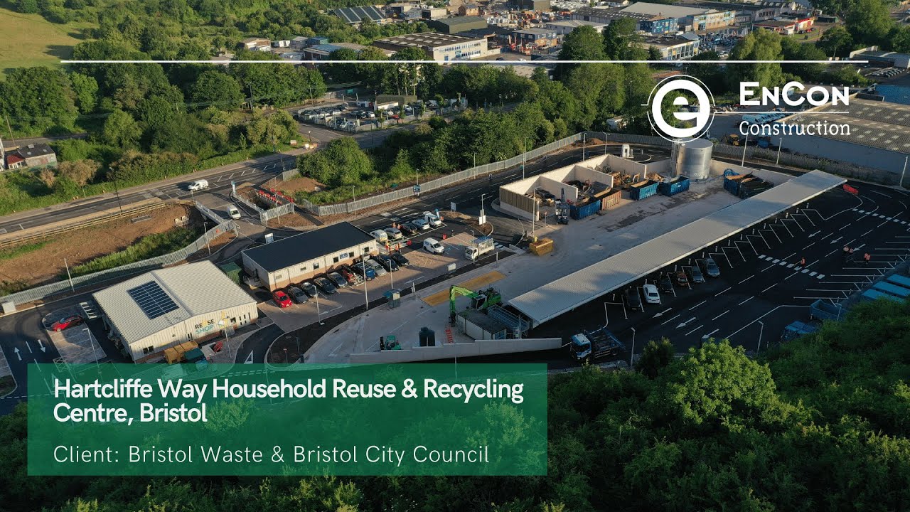 Hartcliffe Way Household Reuse & Recycling Centre, Bristol - Construction