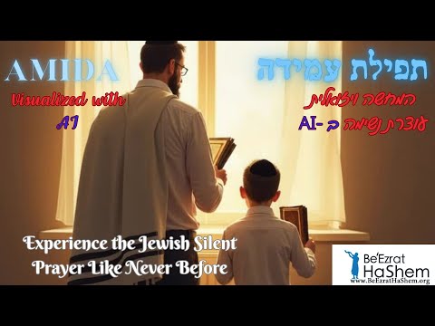 כוחה של תפילת עמידה – מסע מופלא בהמחשת AI עם הרב ירון ראובן ובנו יוסף