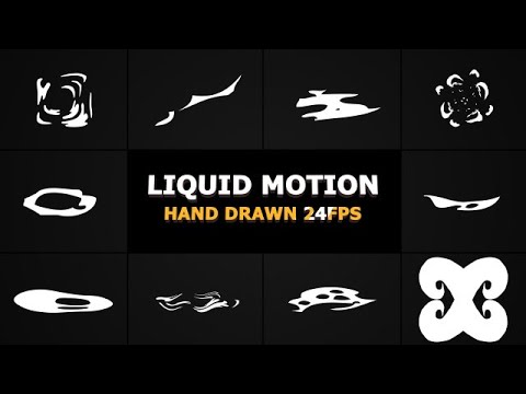 Abstract Liquid Elements DaVinci Resolve Templates