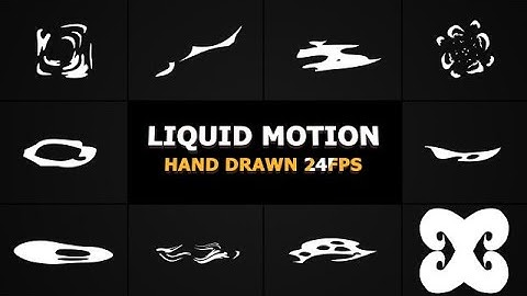 Abstract Liquid Elements DaVinci Resolve Templates