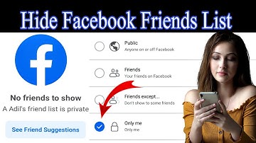 How to Hide Facebook Friends List (2021) On Mobile (Android or iPhone)