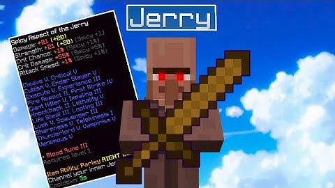 MAXED Aspect of The Jerry (Hypixel Skyblock)