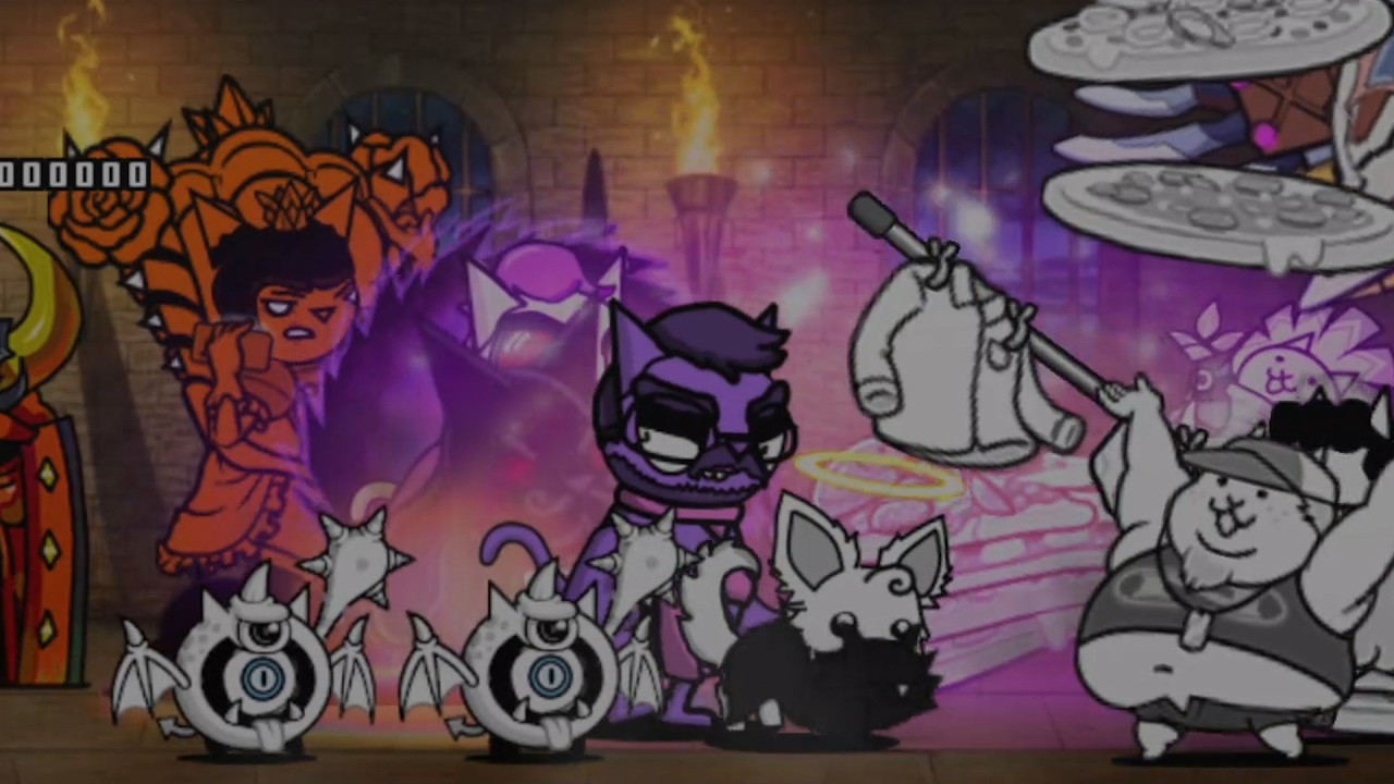 Akane And Three Quarters (Mirror) - The Battle Cats (Custom Stage)