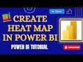 HEATMAP in PowerBI | Data Visualization technique | PowerBI Tutorial