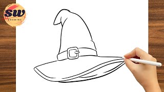 How to Draw Wizard Hat