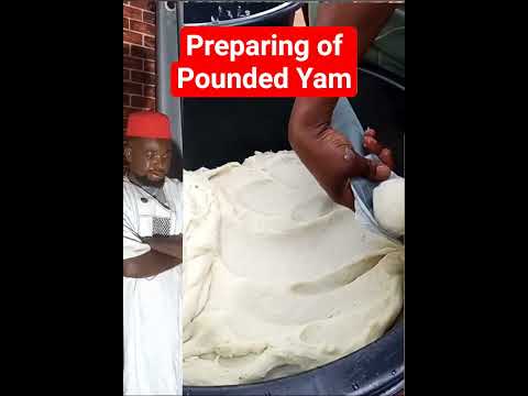 How We Make Pounded Yam