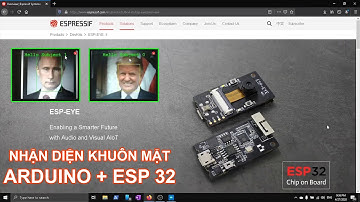 Nhận dạng khuôn mặt với ESP 32