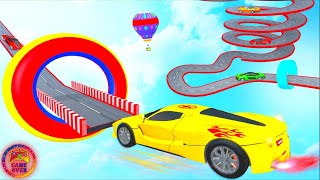 Superhero Mega Ramp Car Stunts - ألعاب حيلة السيارات المجنونة ولعبة سباق السيارات screenshot 5