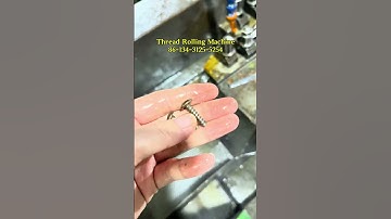 Brazier Phillip special thread forming screw making  machine for mounting pressure switch brackets.