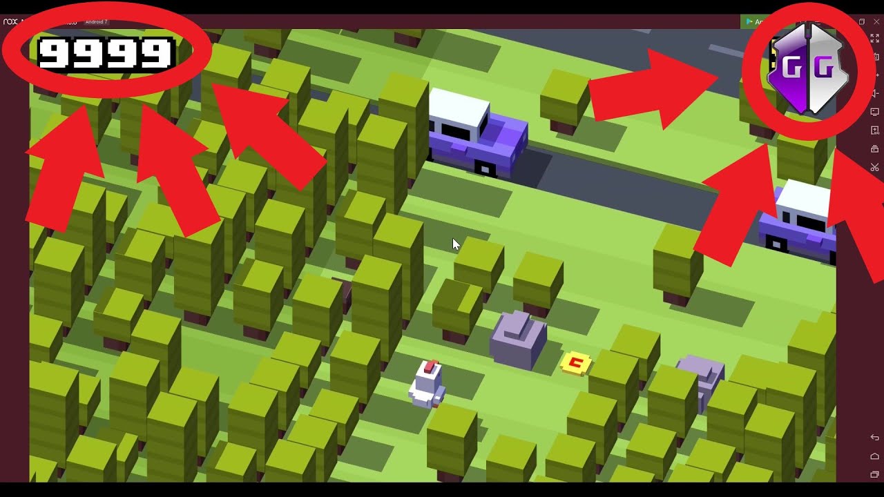 INFINITE DISTANCE Crossy road