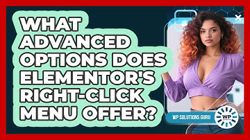 What Advanced Options Does Elementor