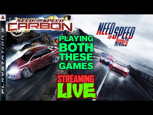 First VS Last Need for Speed on PS3  Carbon vs Rivals - Jurassic Battles  Ep. 4 