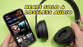 How to Beats Solo 4 : How to Enable Lossless Audio