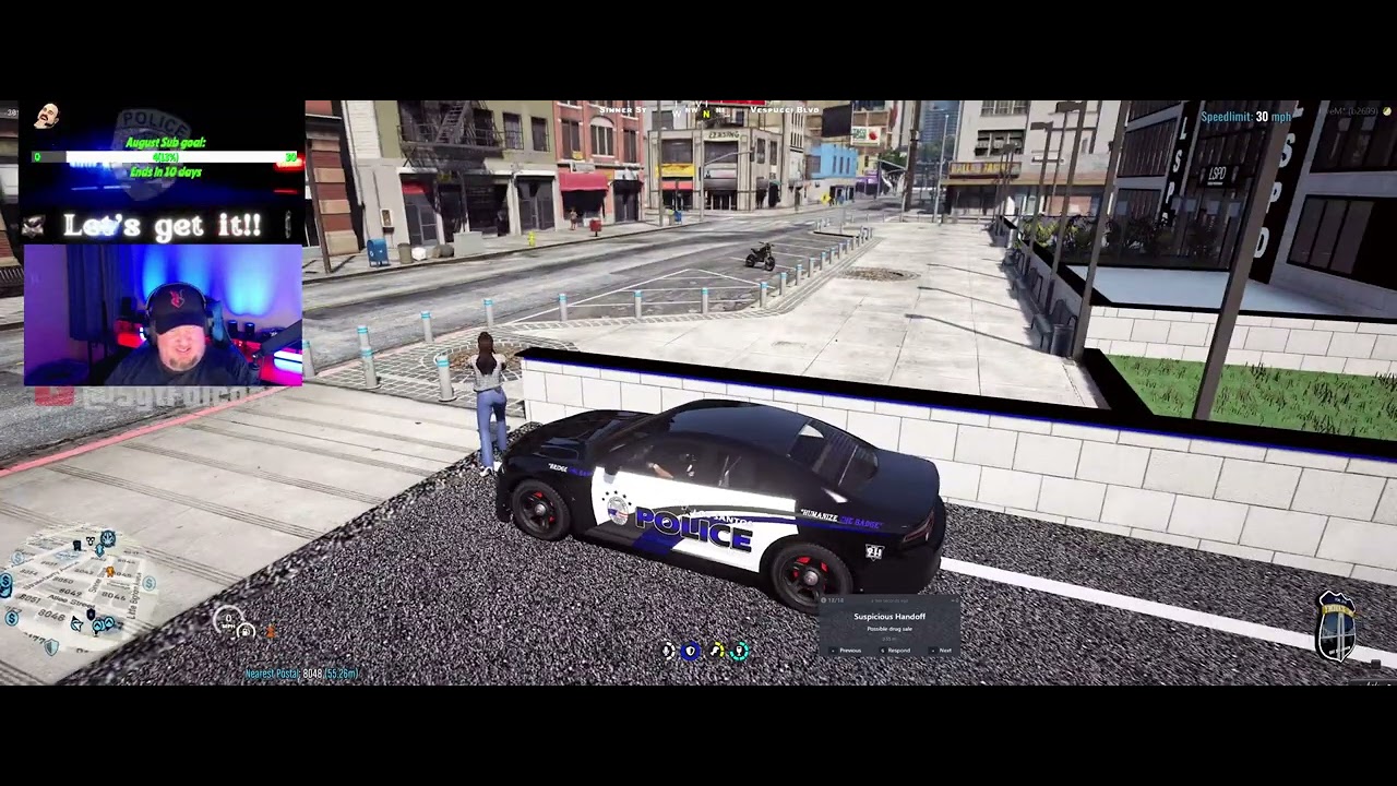 NIght Shift w/ Chief Falcon Command 1 is on Patrol!! | TheAcademyRP ...