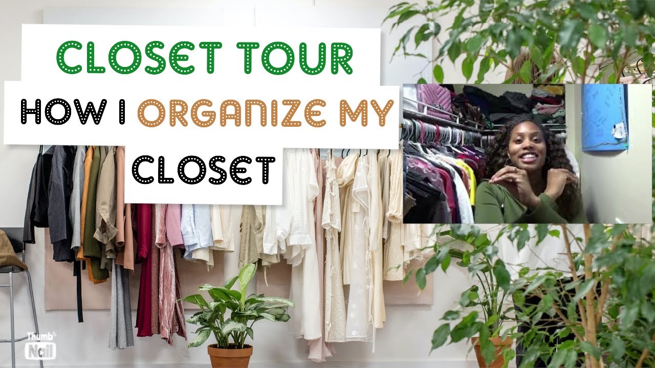 How I Organize My Closet! | Closet Tour - YouTube