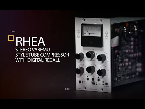 WesAudio _RHEA - stereo vari-mu true tube compressor with digital recall - Features overview