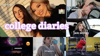 college diaries 🧚🏽‍♀️: week in my life || mariah the scientist concert, gym, meetings + more