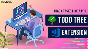 Track tasks like a pro in VS Code | "TODO Tree" VS code extension