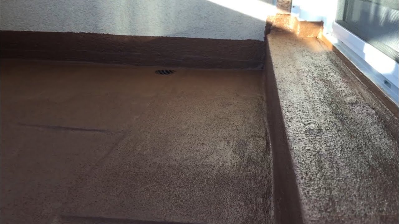 How To Waterproof Balcony with Liquid Rubber Deck Coating DYI Home