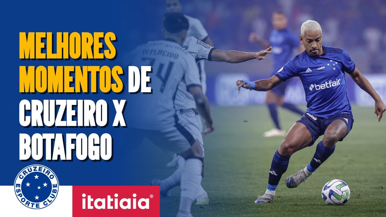 VEJA OS MELHORES MOMENTOS DE CRUZEIRO X BOTAFOGO COM A NARRAÇÃO DA ...