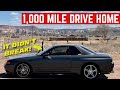 I DROVE My New R32 GT-R Over 1,000 MILES Back Home