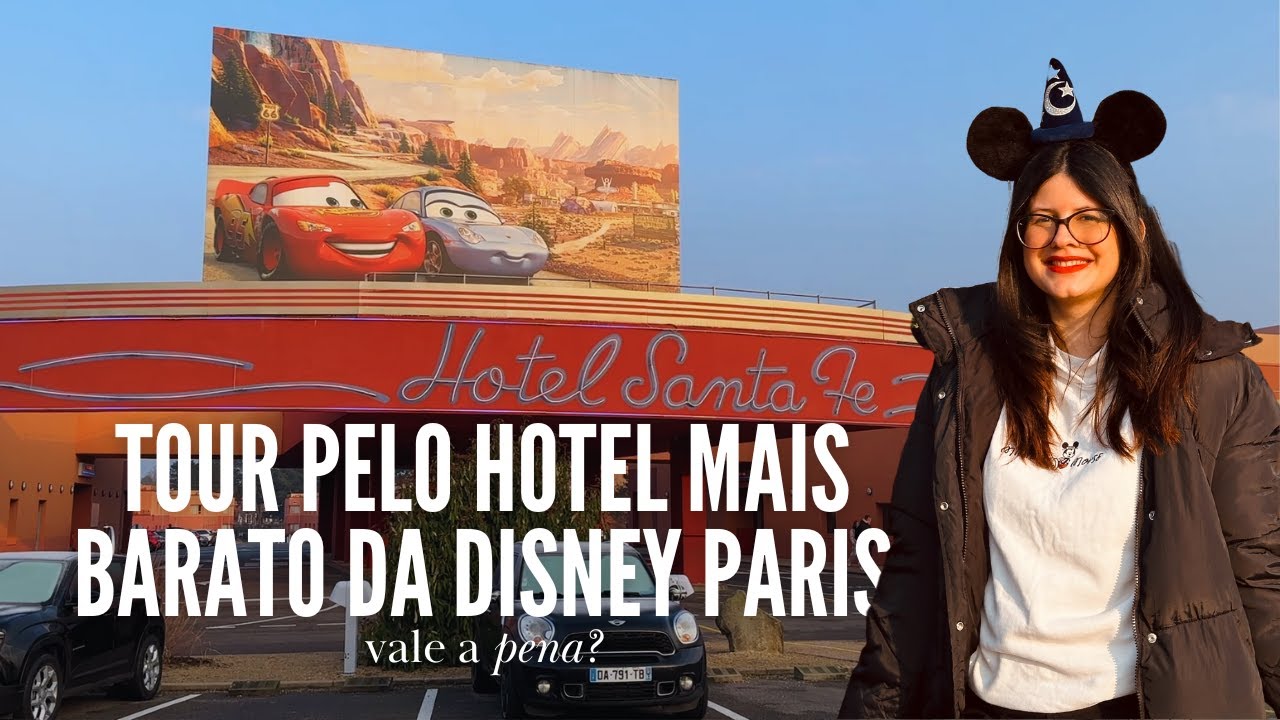 Hotel Santa Fé: o hotel MAIS BARATO da Disneyland Paris!