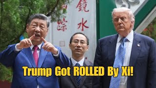Coffee With Texas Paul!  Xi Rolls Trump!  Trump China Trip An Embarrassment!