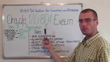 1Z0-804 – Java Exam SE 7 Test Programmer II Questions