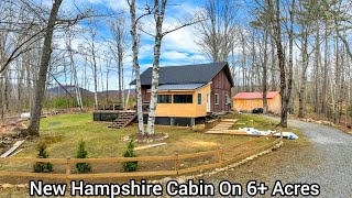 New Hampshire Cabin On 6+ Acres / Ready To Move / NH Real Estate / Mountain To Swain Hills