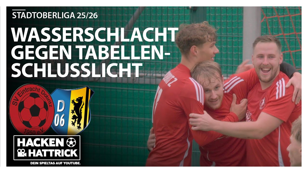 WASSERSCHLACHT IN DRESDEN / ALLE TORE UND HIGHLIGHTS /SV EINTRACHT DOBRITZ VS FV DRESDEN LAUBEGAST 2