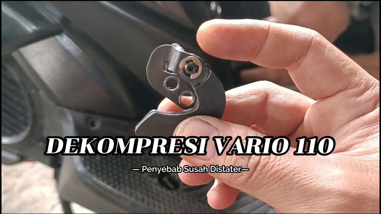 Penyebab Vario Susah di Stater