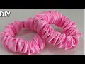 Skinny Scrunchie बनाये वो भी थोड़े से बचे हुए कपड़े से 🥰😍।Skinny Scrunchie Making in 3 minutes 🫶👌👍।