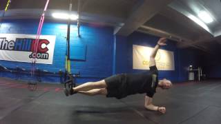 Day 8 of my favorite TRX exercises: The TRX Side Plank with Rotation