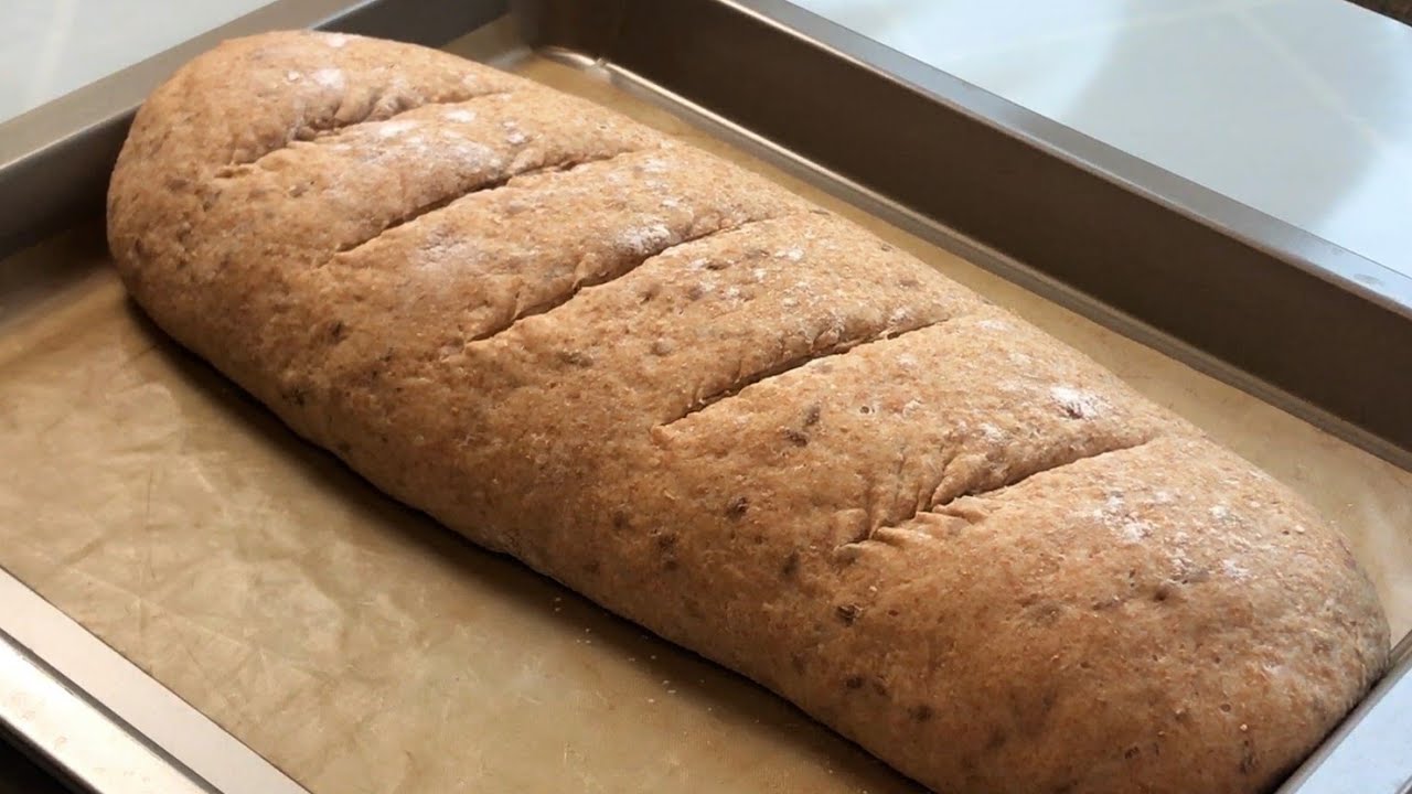 A Healthy, Delicious, Satisfying Recipe For Homemade MultiGrain Bread YouTube