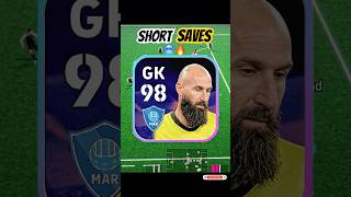 202 CM Free Gk Stops Short Range Shots 🥶🔥 #efootball #savic  #efootballshorts