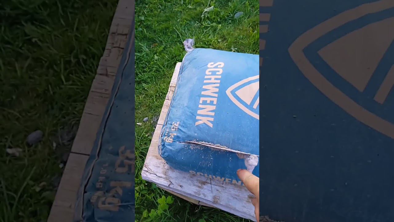 Как открыть мешок цемента How to open a bag of cement Cómo abrir una bolsa de cemento